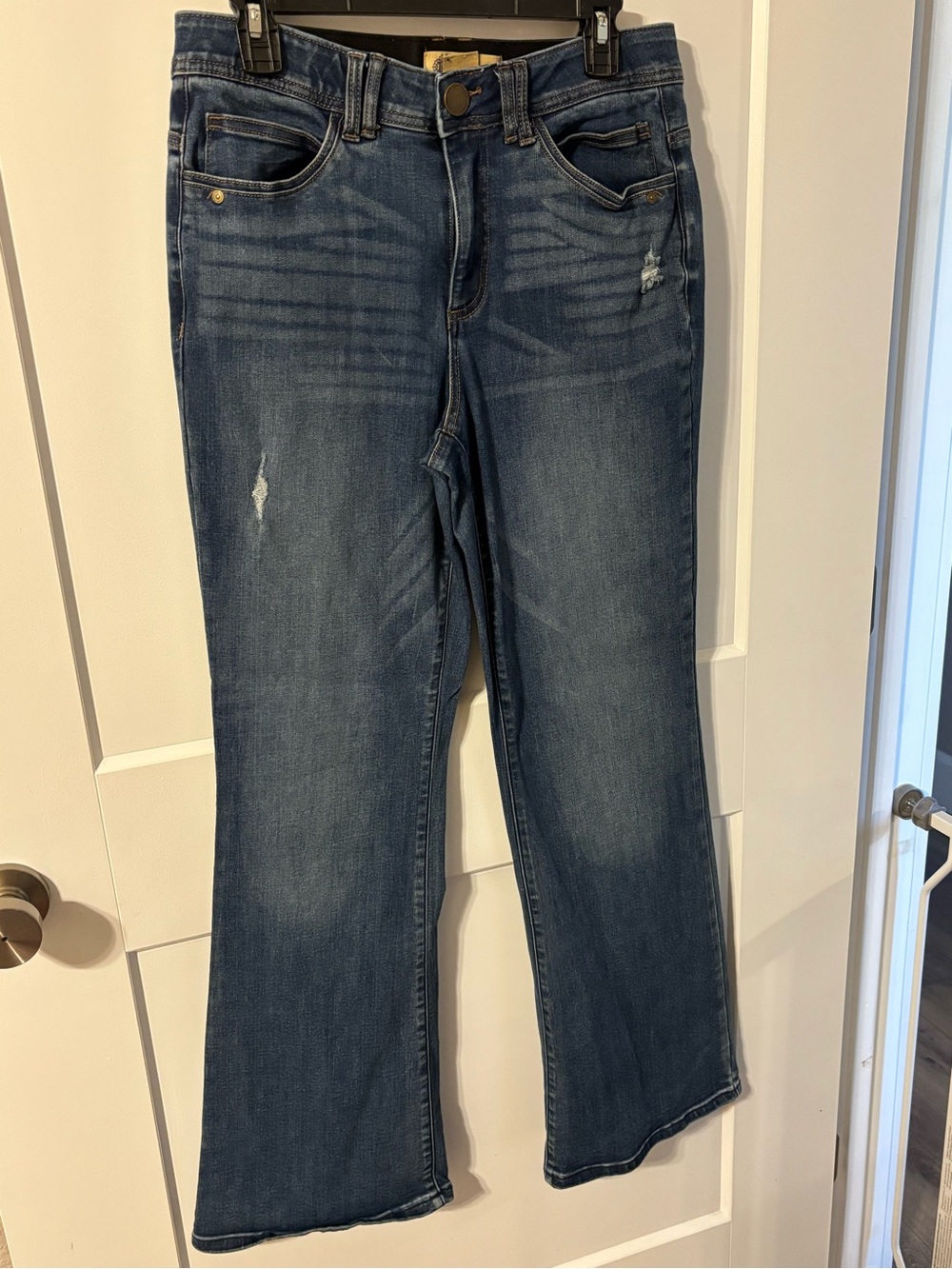 Democracy Women's Dark Blue Flare Jeans